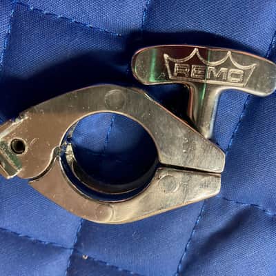 REMO NOS Hinged 1" Memory Wing nut branded Lock for tom drum mount image 1