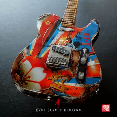 Fender Telecaster MXY-7 Ohka Cherry Blossom Kamikaze V3 Heavy Aged Relic (Limited Edition) image 6