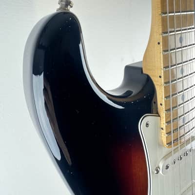 Fender Player Stratocaster Maple Fretboard 2022 3-Color Sunburst Electric Guitar image 6