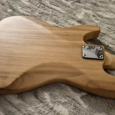 Glarry Fretless Precision Bass - 4-String - Set-Up - Natural - Rosewood Fingerboard image 8