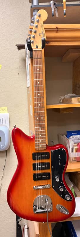 Fender Jazzmaster parts guitar - Stained sunburst with clear coat image 1
