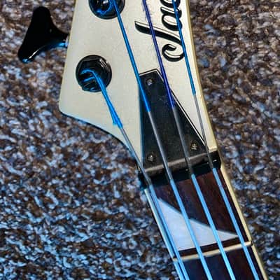 Jackson X Series Concert Bass Quicksilver  with bound neck and matching headstock  electric bass guitar, active electronics image 2