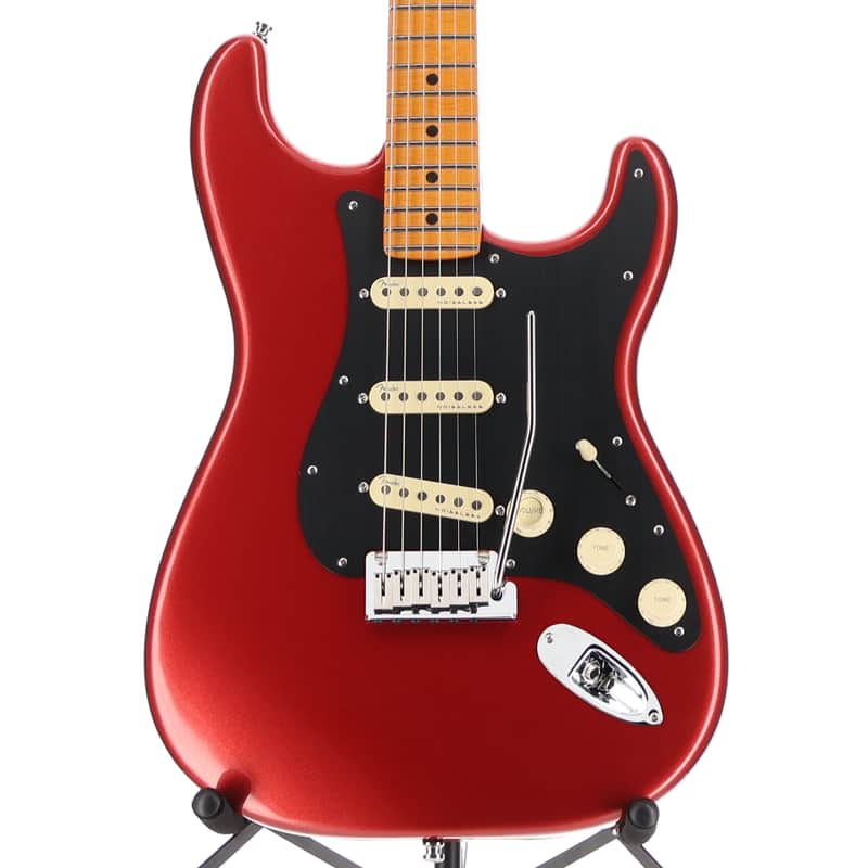 Fender American Ultra II Stratocaster, Maple Fingerboard, Sinister Red (O2)(13925) (13925) image 1