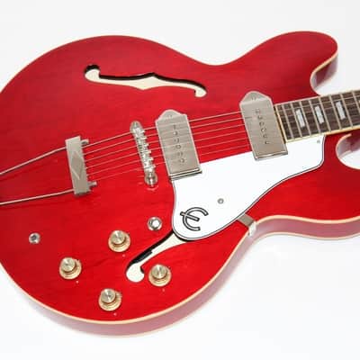 Epiphone Casino Semi-Hollowbody Electric Guitar Cherry Red image 2