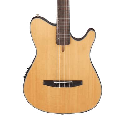 Ibanez FRH10N-NTF Nylon String Electro-Acoustic Guitar, Natural Flat image 1