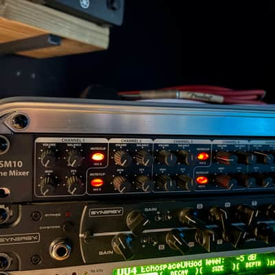 Samson SM10 Rack-Mounted 10-Channel Line Mixer 2010s - Black image 7