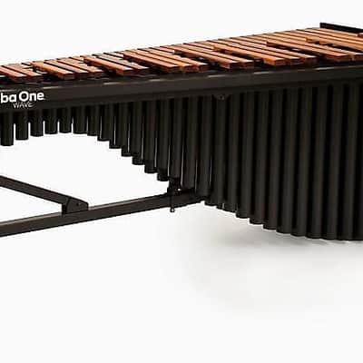 Marimba One 9614 5.0 Octave with Basso Bravo resonators, Traditional keyboard image 2