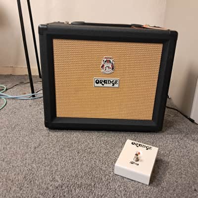 Orange Rocker 15 2-Channel 15-Watt 1x10" Guitar Combo 2017 - Present - Black image 2