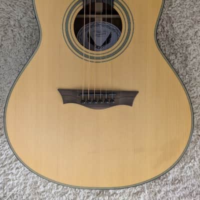 Dean St. Augustine Mini Jumbo Acoustic-Electric Guitar, Natural Model # SAMJE SN image 6