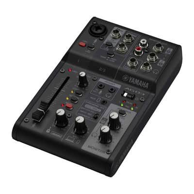 Yamaha AG03MK2 3-Channel Live Streaming Loopback Audio USB Mixer - Black image 2