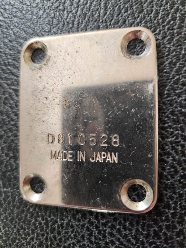 1981 Ibanez RS-924 Roadster Bass Neckplate Nickel RS800 RS824 RS924 MIJ Japan image 1