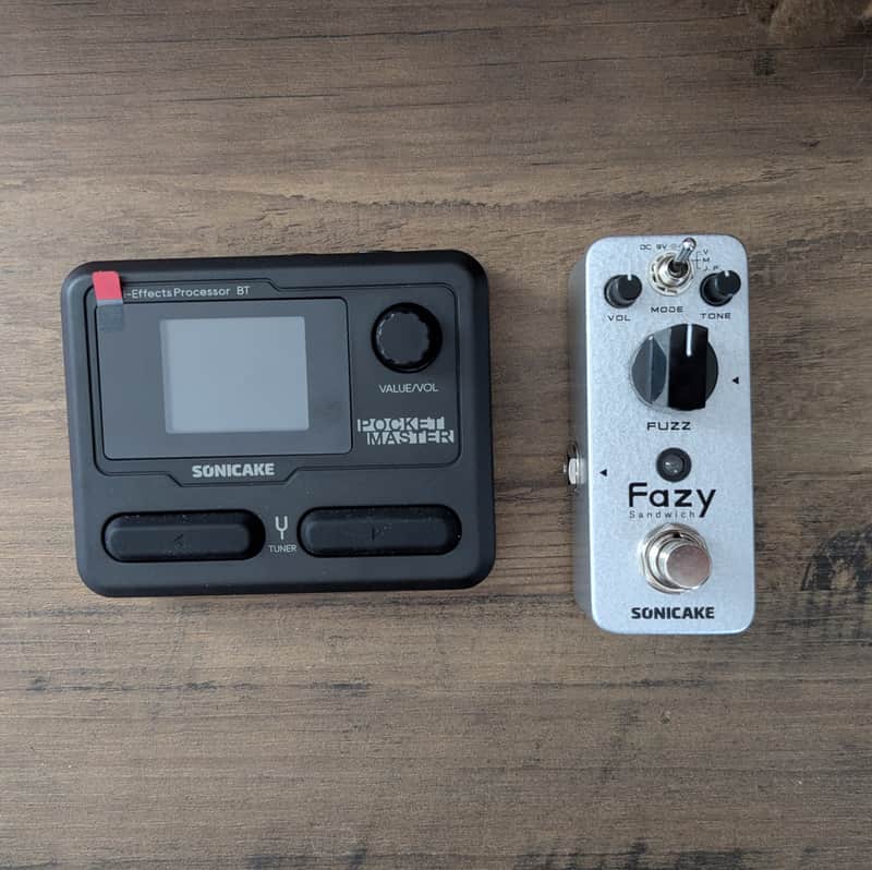 SONICAKE Pocket Master Multi Effects, SONICAKE Fazy Sandwich Fuzz image 1