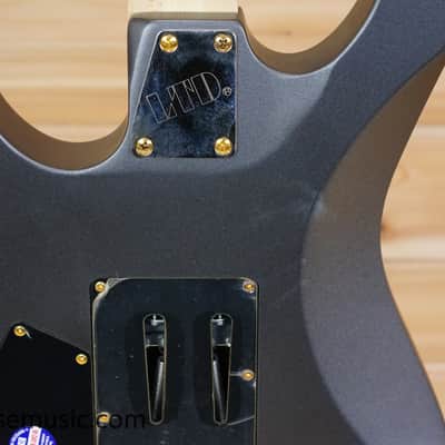 ESP LTD M-1001 - Charcoal Metallic Satin image 12