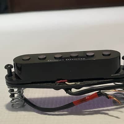 2000's Seymour Duncan Designed SC101 Black Middle Single Coil Guitar Pickup 6.96k image 2