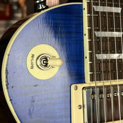 Maybach Lester Custom Shop Blue Burst 3,65 kg - NEW - incl. Case image 8