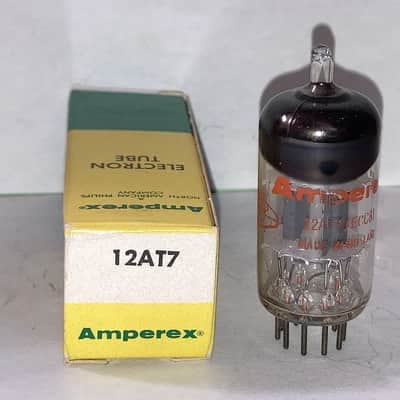 Amperex 12AT7 ECC81 Tube, Tested, NOS/NIB image 1