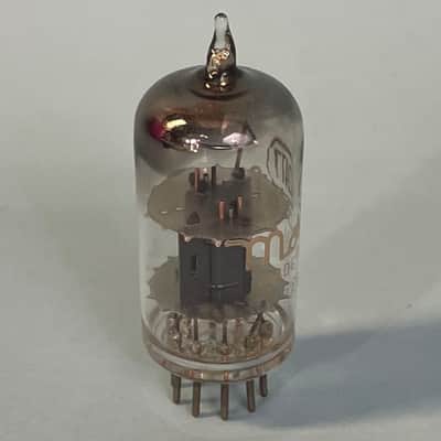 1950 Tung Sol 12AT7 ECC81 Vintage Motorola Short Plate D Getter Preamp Tube!T166 image 4