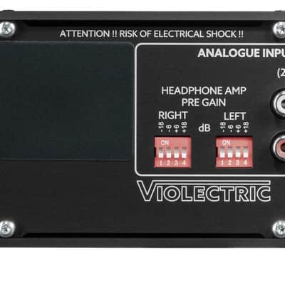 Violectric V340 Balanced Headphone Amplifier With Pre-amp Function (B-Stock) image 5
