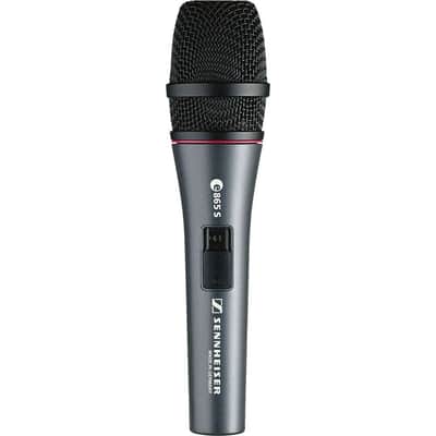 Sennheiser e 865-S Supercardioid Condenser Handheld Vocal Microphone with On/Off Switch image 1