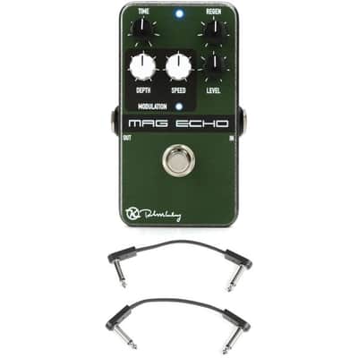 Keeley Magnetic Echo Tape Style Digital Delay with 3 Patch Cables image 2