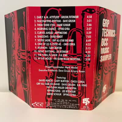 Technics GRP / Technics DCC Music Sampler 1992 image 6