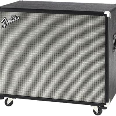 Fender Bassman 115 Neo Speaker Cabinet. Black/Silver image 2