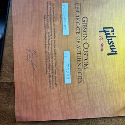 Gibson ES 339 2007 - Vintage sunburst image 1