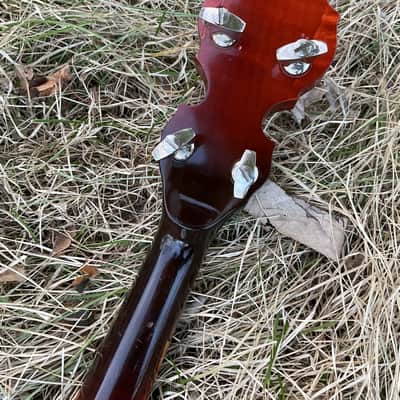 OM Professional Banjo with case and Bill Keith tuners image 11