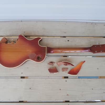 Vintage 1974 Gibson Les Paul Custom Electric Guitar Body/Neck Project! Luthier Special! image 10