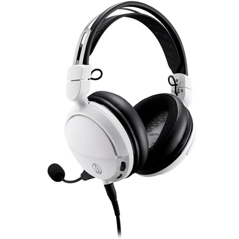 Audio-Technica ATH-GL3 Gaming Headset, White, Open Box (Like New) image 1