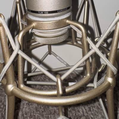 Authentic Neumann TLM 102 Studio Set with Shockmount 2013 - Present - Nickel image 3