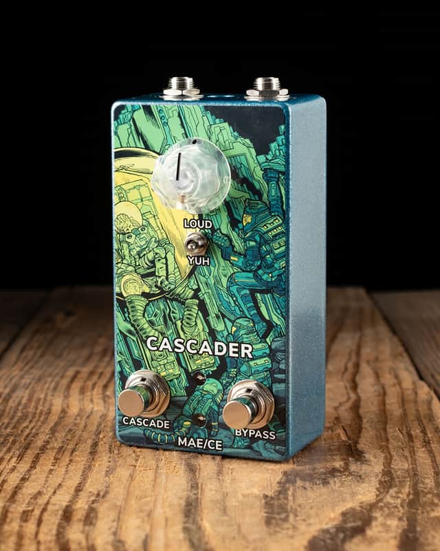 Mask Audio Electronics Cascader Fuzz Pedal - Free Shipping image 1