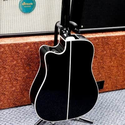 2025 Takamine GD38CE 12-String Dreadnought Acoustic-Electric Guitar! Gloss Black! VERY NICE!!! image 4
