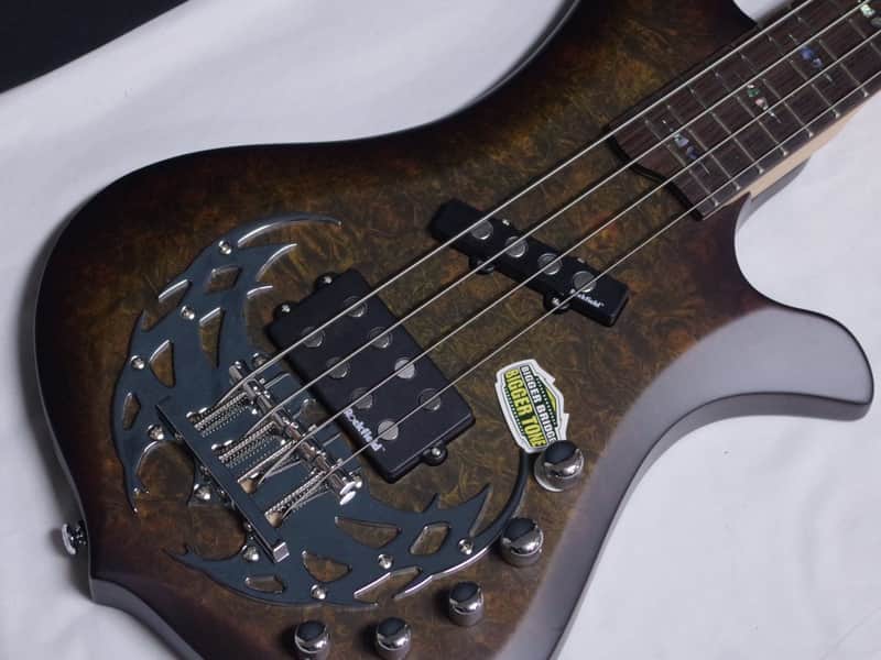 TRABEN Array Attack 4-string electric BASS guitar Granite w/ CASE