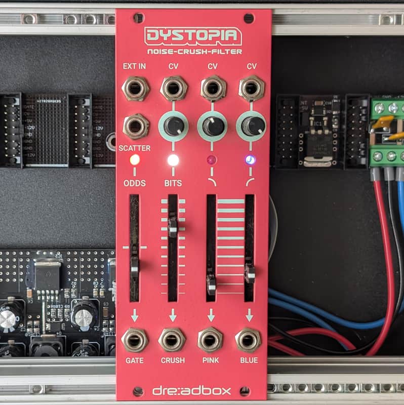 Dreadbox Dystopia Noise-Crush-Filter 2019 - Present - Red image 1