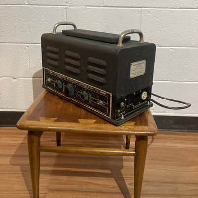 International Projection Corporation NP-30 1930’s Guitar Amplifier Head - Black Crinkle image 2