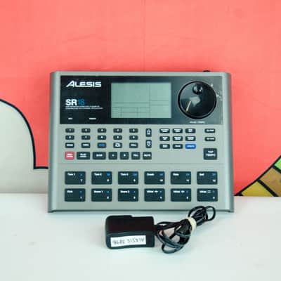 Used Alesis SR-18 Drum Machine, PSU