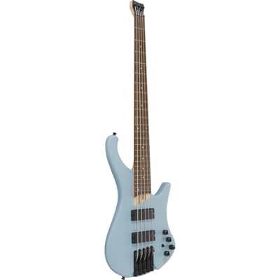 Ibanez Bass Workshop EHB605-PRM Purist Blue Matte - 5-String Electric Bass image 2
