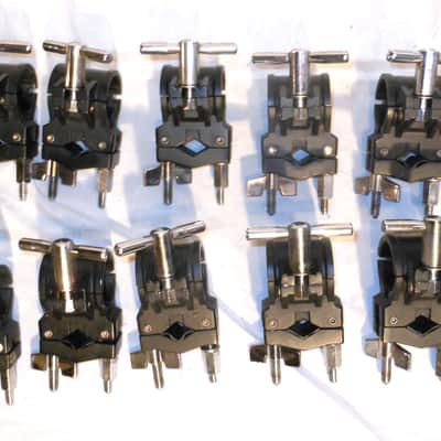 GIBRALTAR HUGE Wrap-Around Rack System 10 Tubes + 26 Mounting Clamps image 6