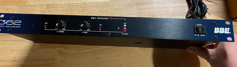 BBE 362 Sonic Maximizer 1990s Black Blue image 1