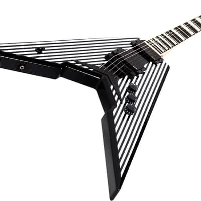 Wylde Audio Viking V Pinstripe EMG 81/85 Zakk Wylde V Shape Electric Guitar image 7