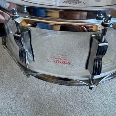 Ludwig Vintage Clear Vistalite 14” x 5” Snare Drum 70s - 10 lug image 7