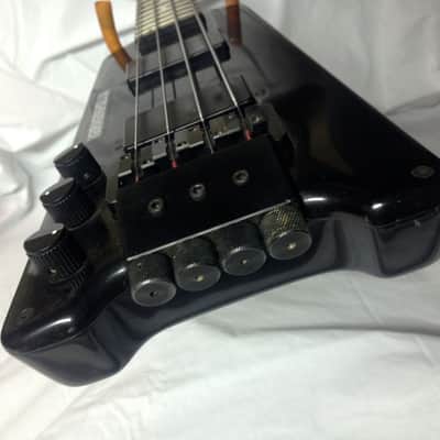Steinberger L2 Left Handed 1982 Black Bass Guitar #565 image 11
