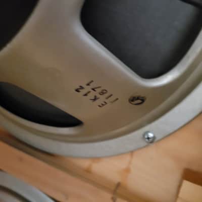 Mitchell 4x12 Cab 1977-1978 with 8 ohm G12M 25w 55 HZ Black Back Celestions - Black image 18
