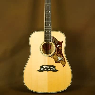 Gibson Doves in Flight 12 String Rare Custom Acoustic Guitar imagen 2