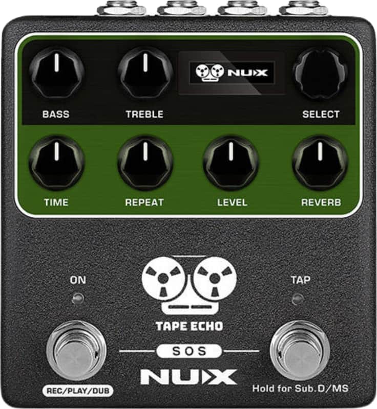 NUX NDD-7 Tape Echo Delay Effects Pedal image 1