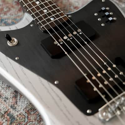 Deimel Firestar 2025 - Silver w/ Black pores & Guard. Righteous Sound Pickups. NEW, (Authorized Dealer) image 10