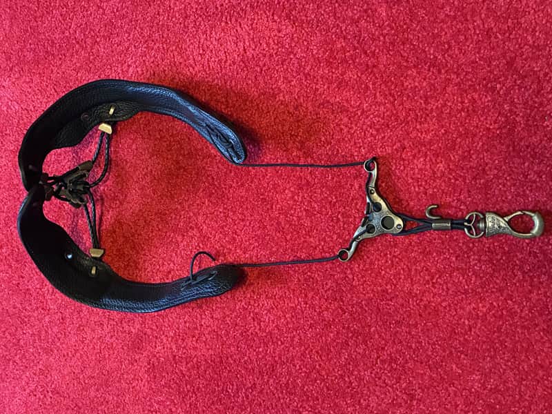 Boston Sax Shop Balam Back Strap - Premium 2022 - black