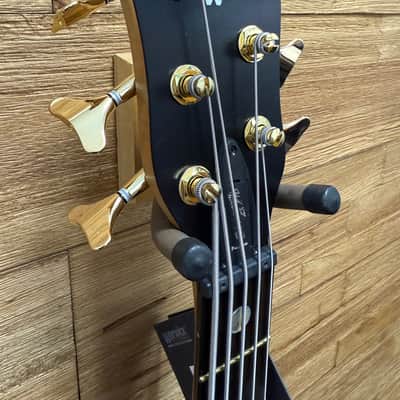 Warwick Teambuilt Streamer LX 2025 Limited Edition 5- string bass  - Honey Sunset Burst. 8lbs 3oz w/gig bag + goodies. New! image 7