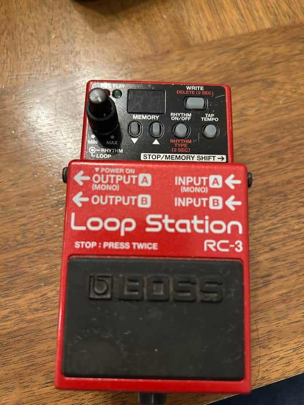 Boss RC-3 Loop Station 2011 - Present - Red image 1